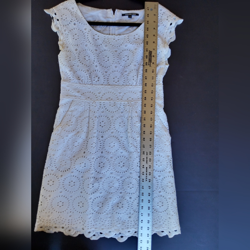 Giant Bini 100% Cotton Eyelet Lace Dress